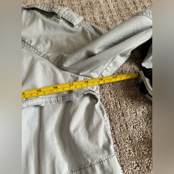 Free People utility cargo jacket full-zip button front size xs - Picture 11 of 14